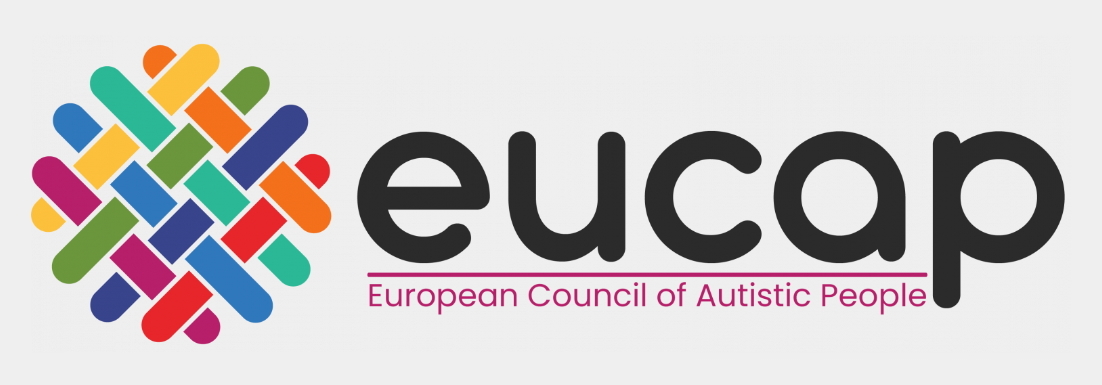 Logo von eucap mit dem Untertitel: European Council of Autistic People